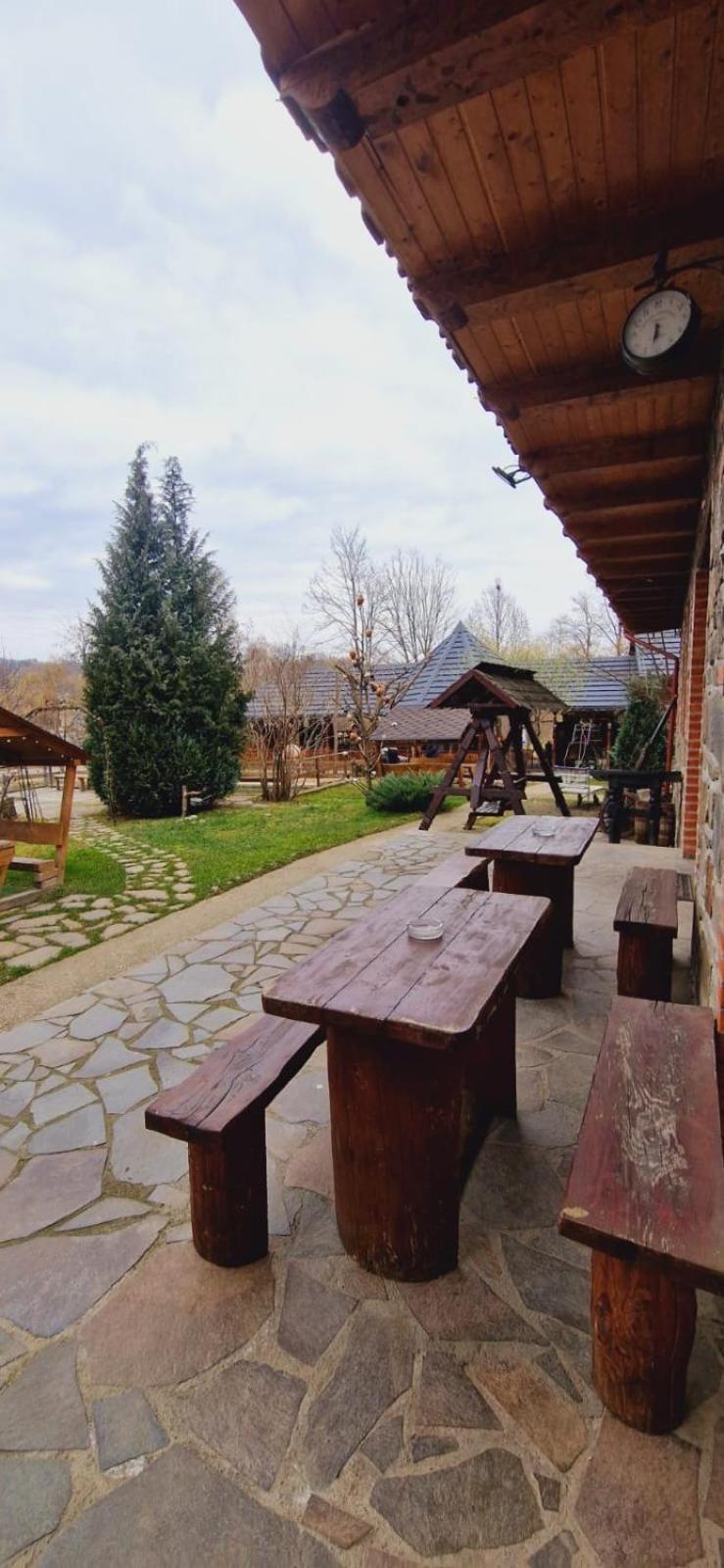 Pensiune Pastravarie La Pintea Haiducu Deseşti Exterior foto